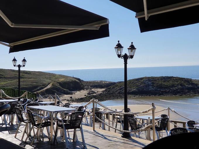 Apartamento Playa De Lires Сеэ Экстерьер фото